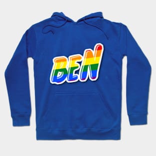 BEN Cool Text merch Hoodie